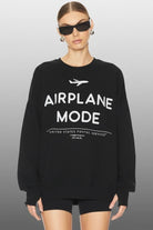 Shop The Laundry Room The Laundry Room Airplane Mode Sweater as seen on Chloe Meadows Jumper for women – premium loungewear and festival fashion at Spoiled Brat