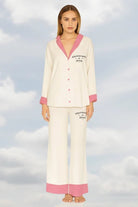 The Laundry Room Champagne Gang - Silky PJ Set - Spoiled Brat