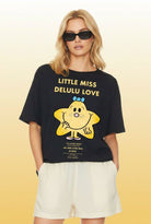 The Laundry Room Little Miss Delulu Love Oversized Tee - Spoiled Brat