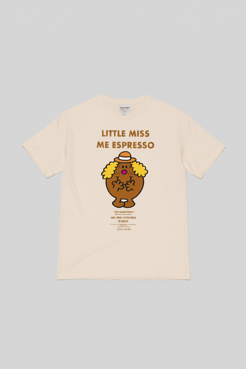 Shop The Laundry Room The Laundry Room Little Miss Espresso Oversized Tee T-Shirt for women – premium loungewear and festival fashion at Spoiled Brat