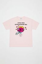 Shop The Laundry Room The Laundry Room Little Miss Situationship Era Oversized Tee T-Shirt for women – premium loungewear and festival fashion at Spoiled Brat