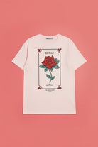 The Laundry Room Red Flags And Roses Oversized Tee - Spoiled Brat