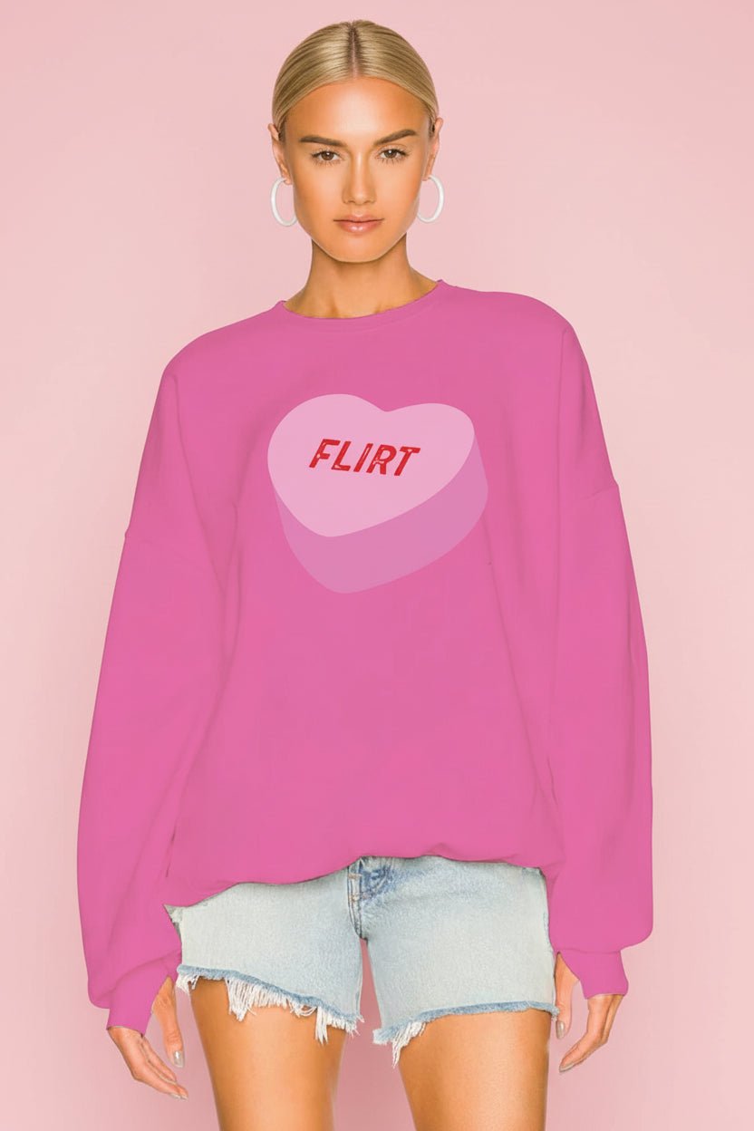 The Laundry Room Sweethearts Flirt Sweater - Spoiled Brat