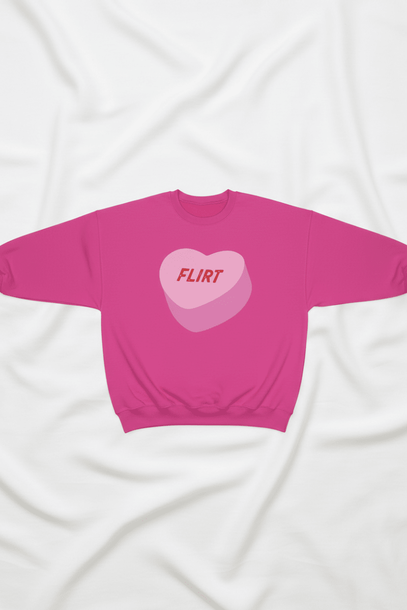Shop The Laundry Room The Laundry Room Sweethearts Flirt Sweater Jumper for women – premium loungewear and festival fashion at Spoiled Brat