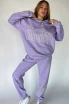 Shop The Mayfair Group Mayfair Choose Kindness Sweatpants as seen on Catherine Tyldesley Sweatpants for women – premium loungewear and festival fashion at Spoiled Brat