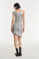 Shop The Ragged Priest The Ragged Priest Astral Metallic Silver Mini Dress Mini Dress for women – premium loungewear and festival fashion at Spoiled Brat