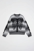 Shop The Ragged Priest The Ragged Priest Bare Spacedye Skeleton Knit Jumper Jumper for women – premium loungewear and festival fashion at Spoiled Brat