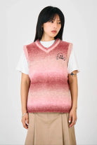 Shop The Ragged Priest The Ragged Priest Club Spacedye Knit Vest Top Jumper for women – premium loungewear and festival fashion at Spoiled Brat