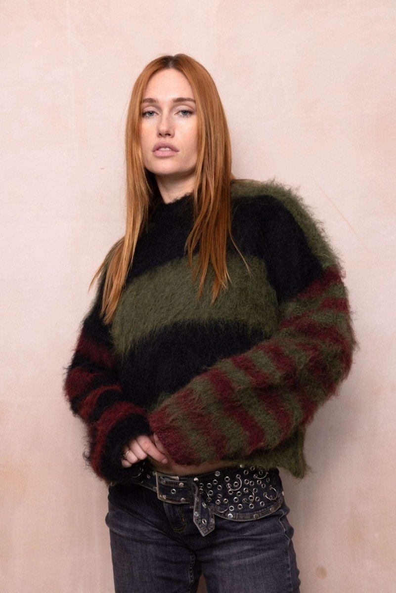 Shop The Ragged Priest The Ragged Priest Humbug Knit Jumper Jumper for women – premium loungewear and festival fashion at Spoiled Brat