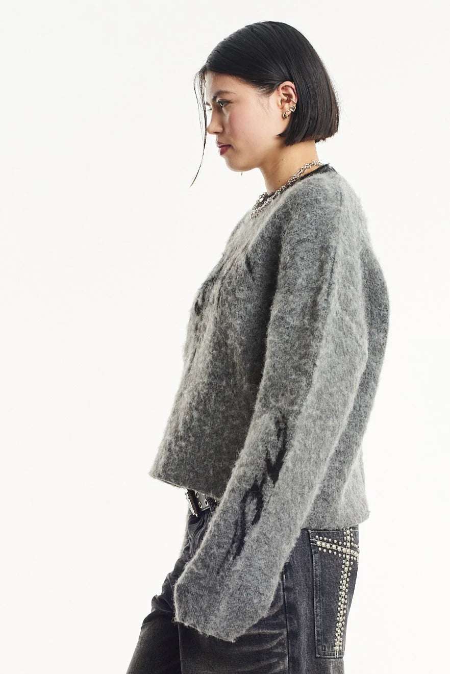 The Ragged Priest Idol Graphic Knit Jumper - Spoiled Brat