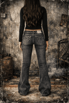 Shop The Ragged Priest The Ragged Priest Locket Charlie Studded Jeans Jeans for women – premium loungewear and festival fashion at Spoiled Brat