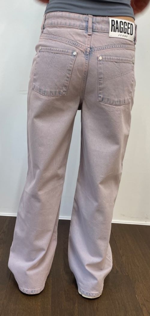 The Ragged Priest Pink Wash Distressed Release Jeans - Spoiled Brat