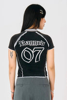 The Ragged Priest Score Varsity Baby Polo Tee - Spoiled Brat