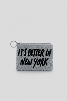 Shop Tiana New York Tiana Designs Hand Beaded Its Better in New York Coin Purse Purse for women – premium loungewear and festival fashion at Spoiled Brat