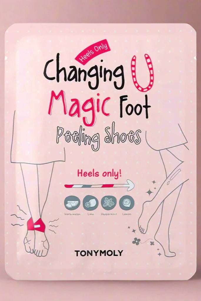Shop Tony Moly Tony Moly Changing U Magic Heel Peeling Shoes Beauty Product for women – premium loungewear and festival fashion at Spoiled Brat