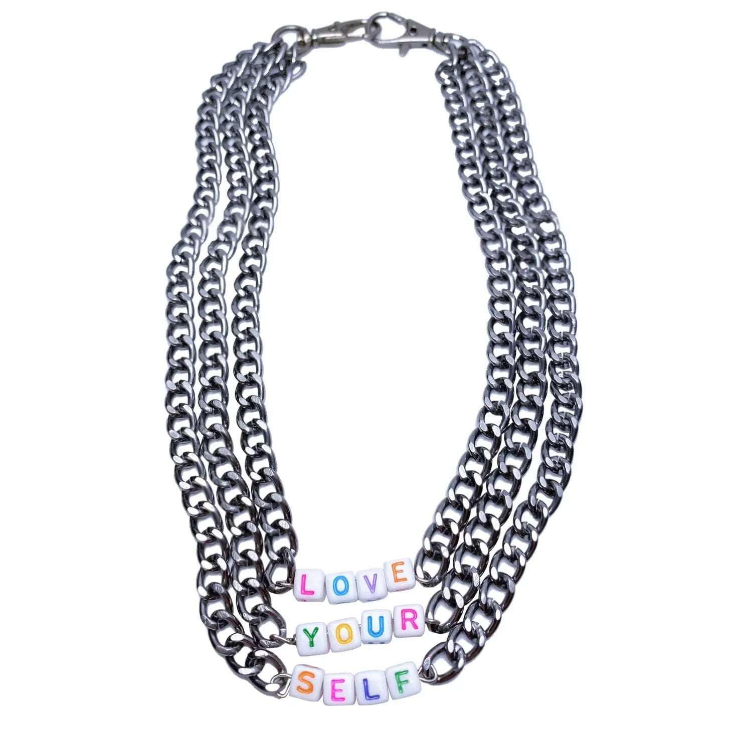 Trixy Starr Love Your Self Necklace Necklace by Trixy Starr as seen on celebrities