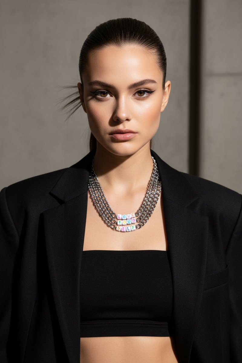 Shop Trixy Starr Trixy Starr Love Your Self Necklace Necklace for women – premium loungewear and festival fashion at Spoiled Brat