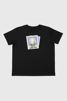 Shop Unique Vintage Beetlejuice X Unique Vintage Black Beetlejuice Polaroid Fitted Tee T-Shirt for women – premium loungewear and festival fashion at Spoiled Brat