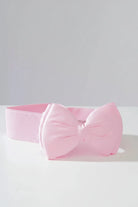 Shop Unique Vintage Unique Vintage Pink Bow Cinch Belt Belt for women – premium loungewear and festival fashion at Spoiled Brat