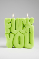 Shop Wavey Casa Wavey Casa FUCK You Lime Puffer Candle Candles for women – premium loungewear and festival fashion at Spoiled Brat