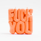 Shop Wavey Casa Wavey Casa FUCK You Orange Puffer Candle Candles for women – premium loungewear and festival fashion at Spoiled Brat