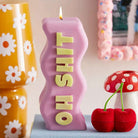 Wavey Casa Oh Shirt Purple Candle by Wavey Casa – Candles – Purple | Spoiled Brat UK