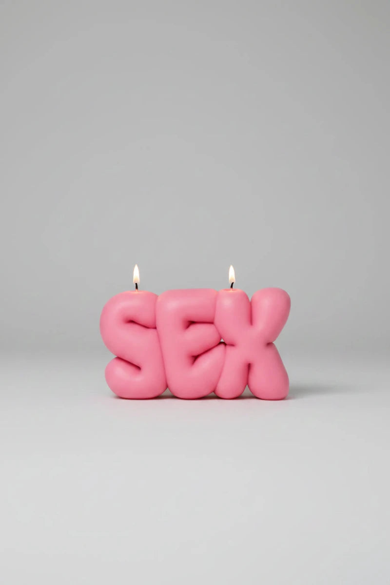 Shop Wavey Casa Wavey Casa SEX Pink Puffer Candle Candles for women – premium loungewear and festival fashion at Spoiled Brat