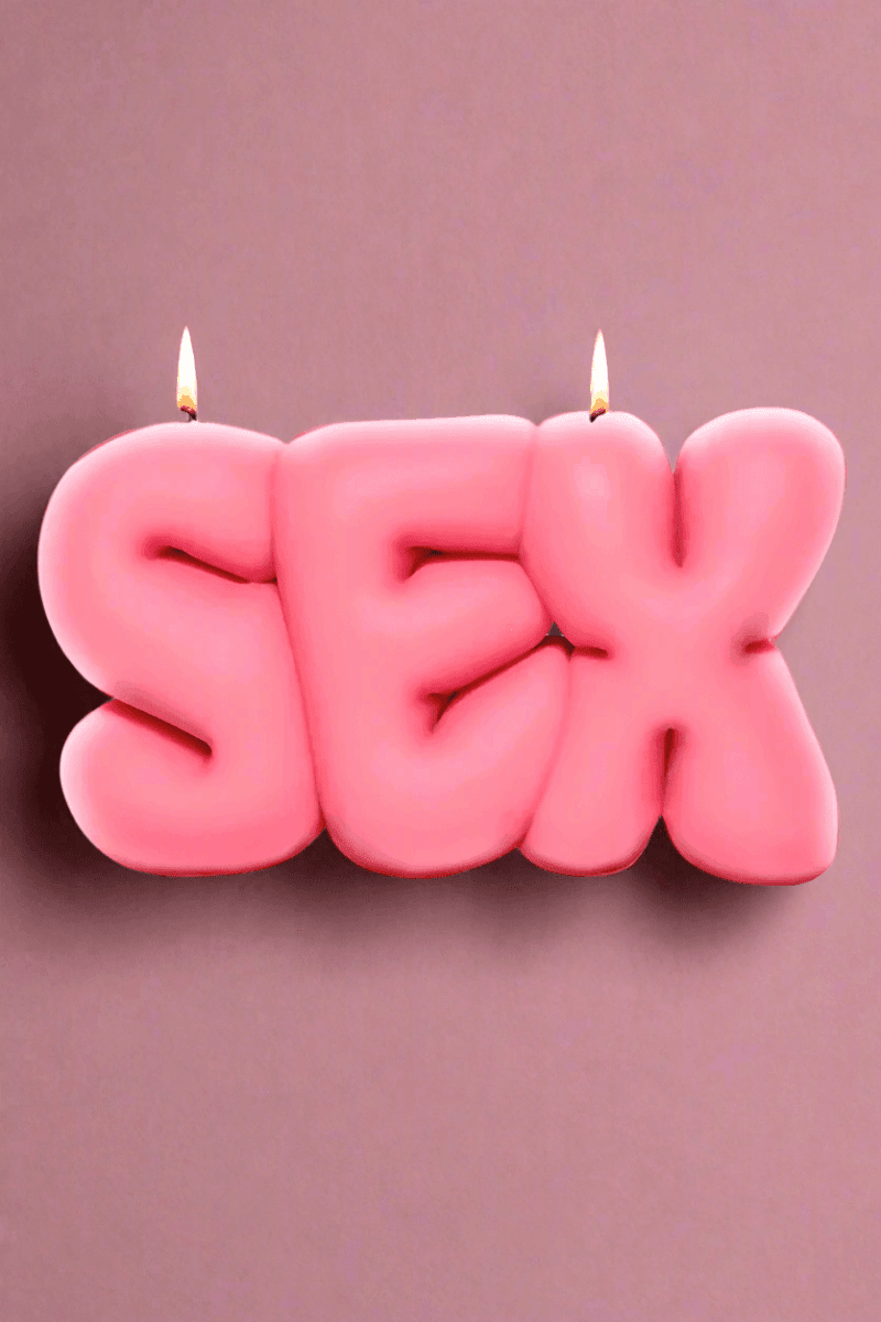 Shop Wavey Casa Wavey Casa SEX Pink Puffer Candle Candles for women – premium loungewear and festival fashion at Spoiled Brat