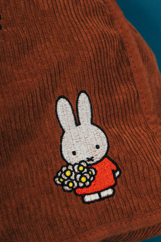 Daisy Street x Miffy Corduroy Embroidered Bag