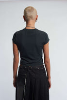 The Ragged Priest Cross My Heart Baby Tee Top by The Ragged Priest as seen on celebrities