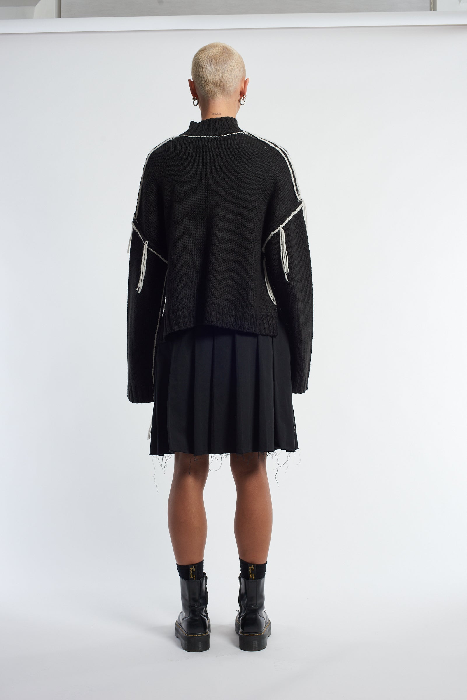 Shop The Ragged Priest The Ragged Priest Born Ragged High Neck Jumper online at Spoiled Brat