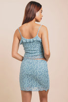 Daisy Street Bubble Floral Lace Mini Skirt Mini Skirt by Daisy Street as seen on celebrities