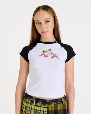 Shop The Ragged Priest Pond Life Baby Tee - Spoiled Brat  Online