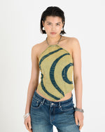 Shop The Ragged Priest The Ragged Priest Ariel Denim Halter Neck Top online at Spoiled Brat