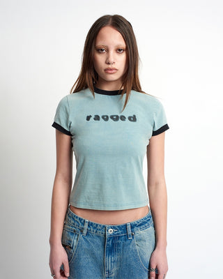 Shop The Ragged Priest Blur Baby Tee Online