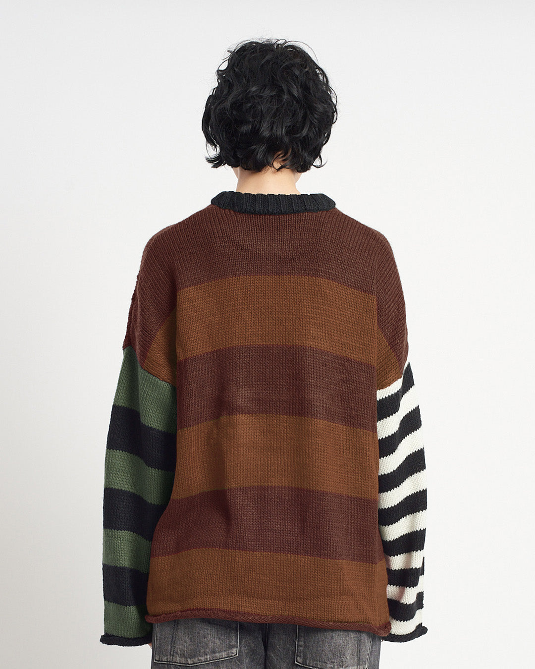 Shop The Ragged Priest The Ragged Priest Vertex Stripe Knit online at Spoiled Brat