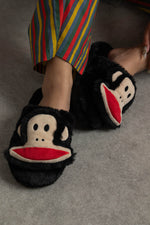 Shop Daisy Street Daisy Street X Paul Frank 3D Julius Fluffy Slippers online at Spoiled Brat