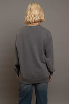 Daisy Street Playing Out Oversized Sweatshirt Sweater by Daisy Street as seen on celebrities