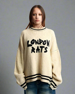 Shop The Ragged Priest London Rats Knit Jumper Online