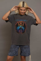 Daisy Street Journey Washed Band T-Shirt T-Shirts by Daisy Street as seen on celebrities