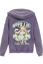 Boys Lie Aura Let Love Guide My Way Racer Hoodie Hooded Sweatshirt by Boys Lie as seen on celebrities