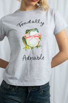 Daisy Street Toadally Adorable Baby Tee T-Shirt by Daisy Street as seen on celebrities