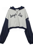 Boys Lie The Big Leaguer Alex Zip up Hoodie