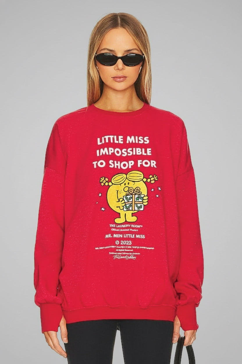 The Laundry Room Little Miss Impossible Christmas Jumper 