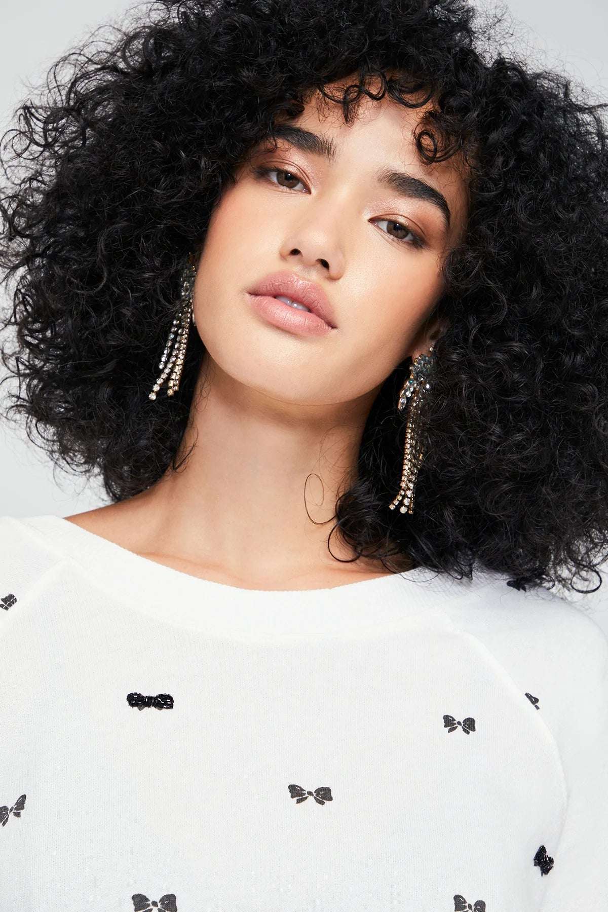 Shop Wildfox Wildfox Gordon Bow Sommers Sweatshirt Sweatshirt for women – premium loungewear and festival fashion at Spoiled Brat