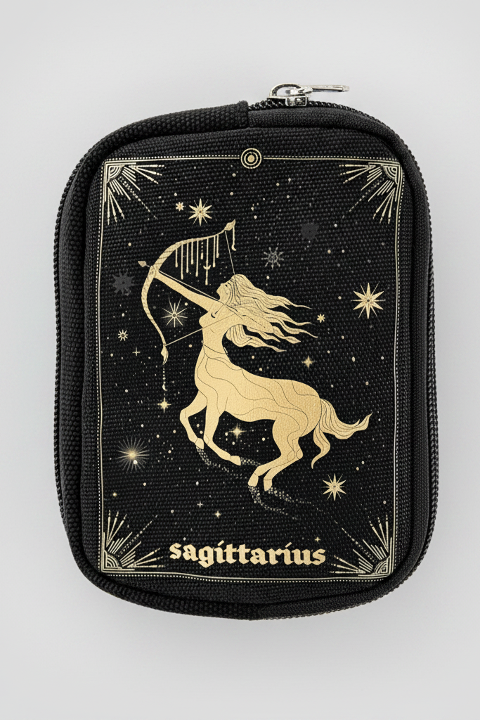 Shop Comeco INC Zodiac Sign Wristlet Purse Purse for women – premium loungewear and festival fashion at Spoiled Brat