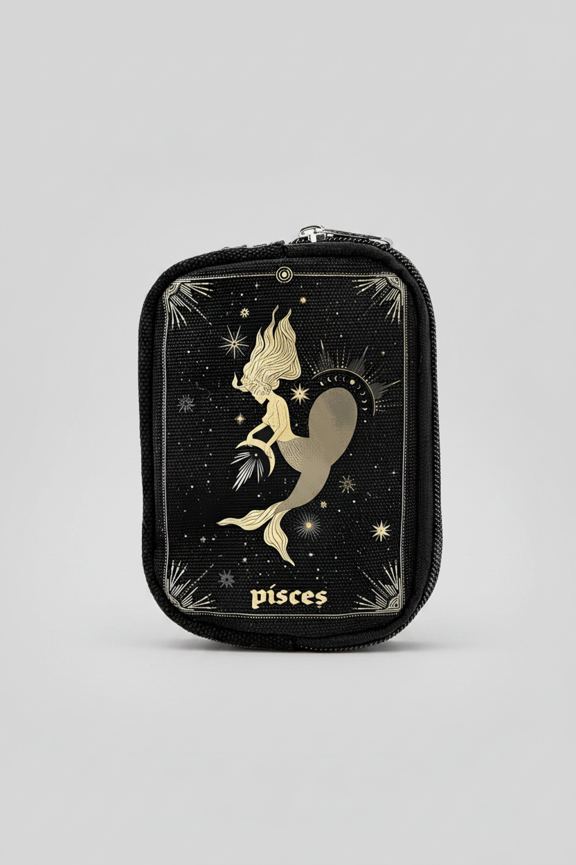 Shop Comeco INC Zodiac Sign Wristlet Purse Purse for women – premium loungewear and festival fashion at Spoiled Brat