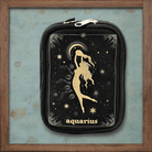 Shop Comeco INC Zodiac Sign Wristlet Purse Purse for women – premium loungewear and festival fashion at Spoiled Brat