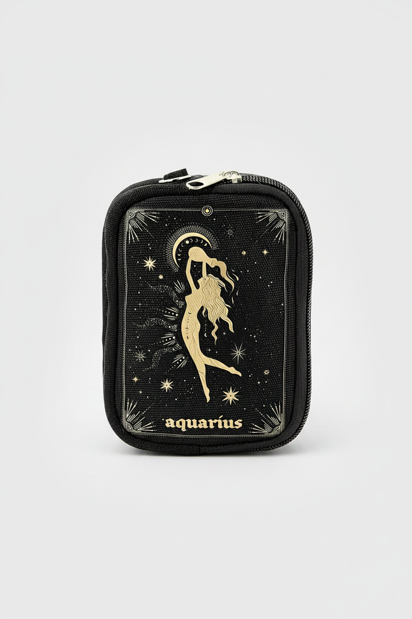 Shop Comeco INC Zodiac Sign Wristlet Purse Purse for women – premium loungewear and festival fashion at Spoiled Brat
