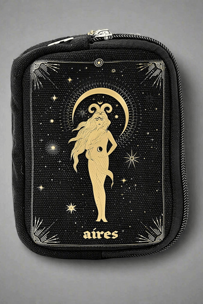 Shop Comeco INC Zodiac Sign Wristlet Purse Purse for women – premium loungewear and festival fashion at Spoiled Brat